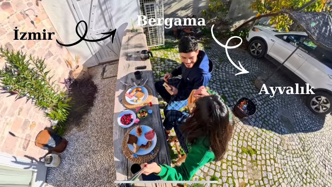  Yılbaşı özel gezi vlog part 1 (izmir—bergama—ayvalık)