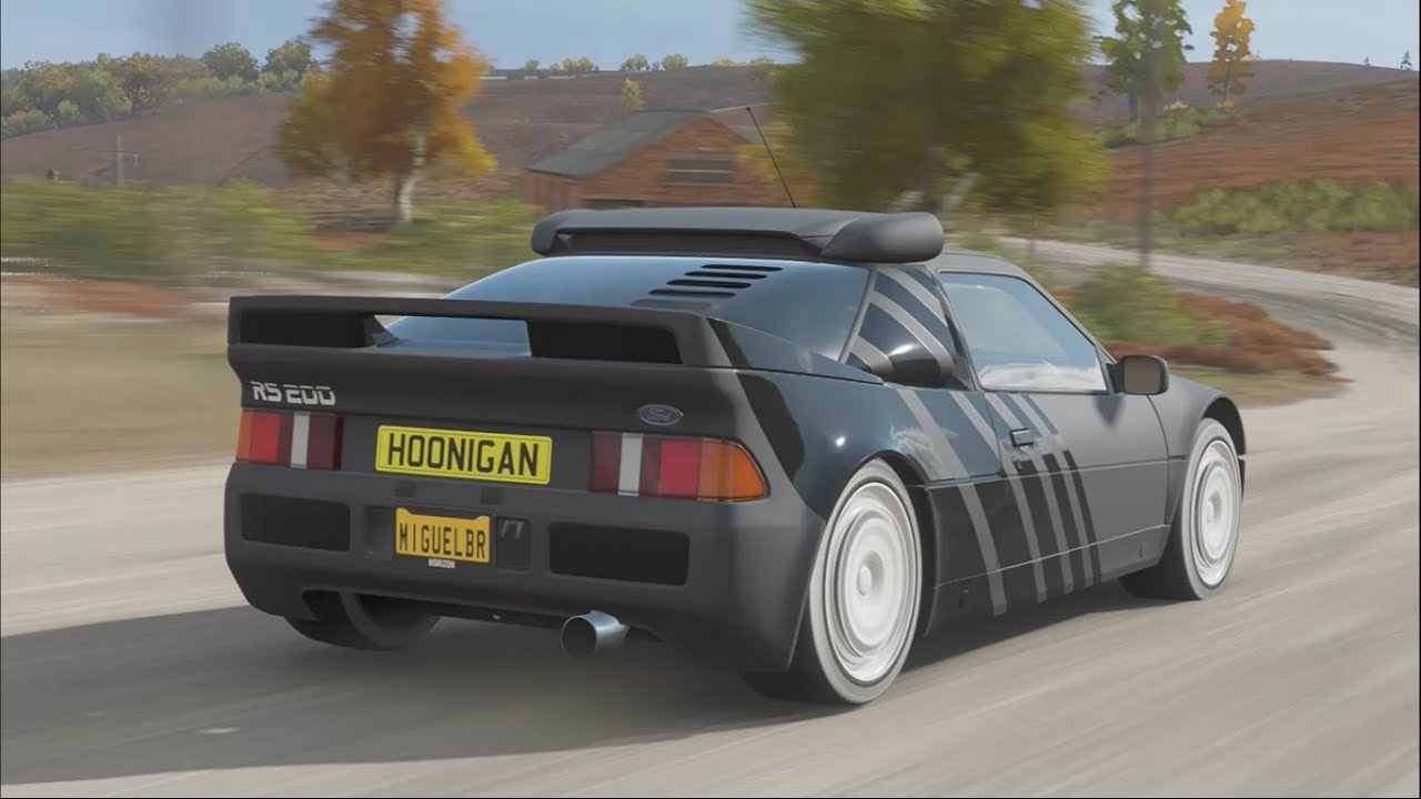 Forza Horizon 4 – 1986 Hoonigan Ford RS200 Evolution - Gameplay XBOX