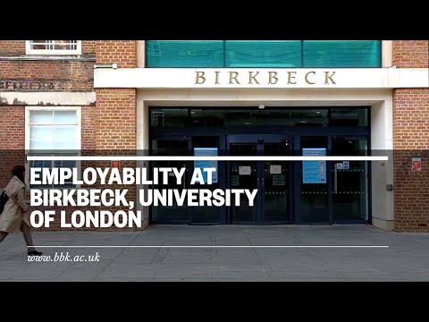 Employability at Birkbeck, University of London