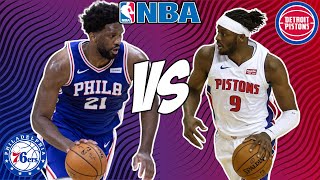 Philadelphia 76ers vs Detroit Pistons 10/28/21 Free NBA Pick and Prediction NBA Betting Tips