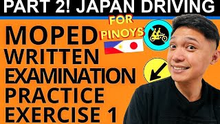 PART 2: MOPED (GENTSUKI) DRIVERS LICENSE ENGLISH EXAM PRACTICE TEST NOVEMBER 2022 KARIMEN AND HONMEN
