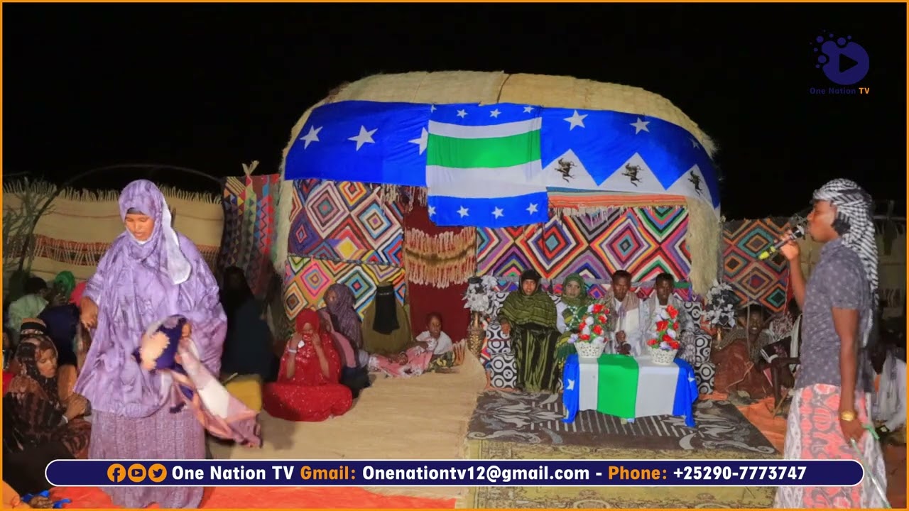 AROOS BAADIYE  DEEGAANKA KAL HAREERI AAGA QARSOON BY ONE NATION