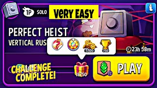 solo challenge vertical rush supper sized  perfect heist match masters today gameplay.