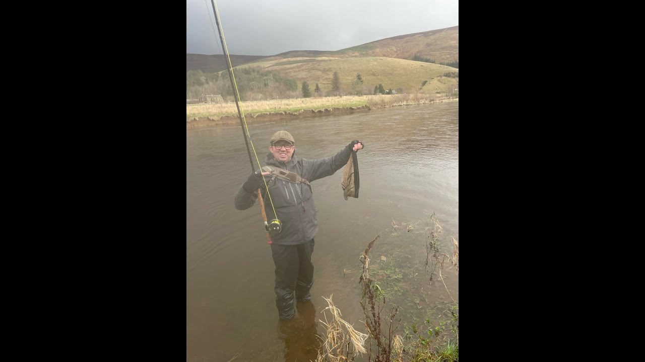 Salmon fishing at Cardrona an October  day out