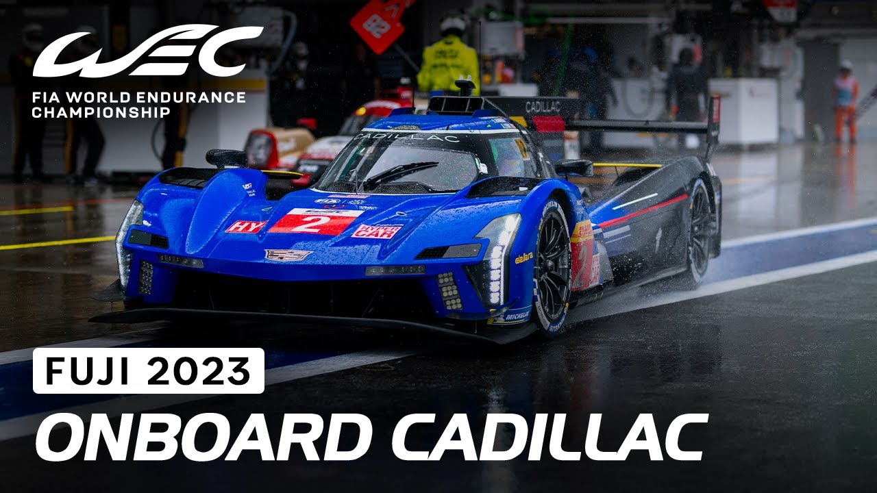 Onboard with Richard Westbrook Cadillac V-Series R. Hypercar #2 I 2023 6 Hours of Fuji I FIA WEC