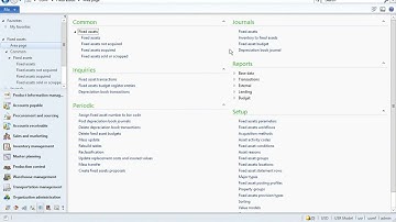 How To Create A Basic Fixed Asset In AX 2012 | Dynamics 365