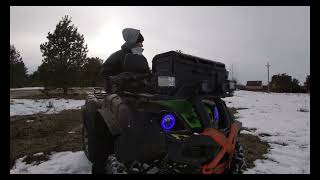 Gopro - Atv 200 По Лесу Под Музыку С Angree Girl