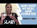 Natural Hair Tip | How I Keep My Natural Hair Moisturized and Hydrated in Cornrows
