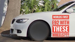 New 19 inch Wheels On The BMW E92 335i | The Carbon Connection
