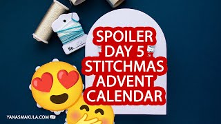 SPOILER! 12 Days of Stitchmas Spellbinders Advent Calendar Day 5