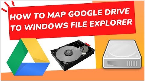 💾How to map Google Drive in Windows 10/11 🖥️
