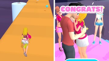 MakeOver Run   - Walkthrough Gameplay | iOS, Android | All Levels  Part #1 Mobile  LVL MO1RTO3