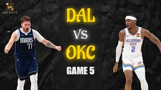 Dallas Mavericks vs OKC Thunder Game 5 Full Highlights | 2024