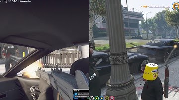 Mandem Smoke Francis and a Cop at The CG Cubby (Multiple POVs)