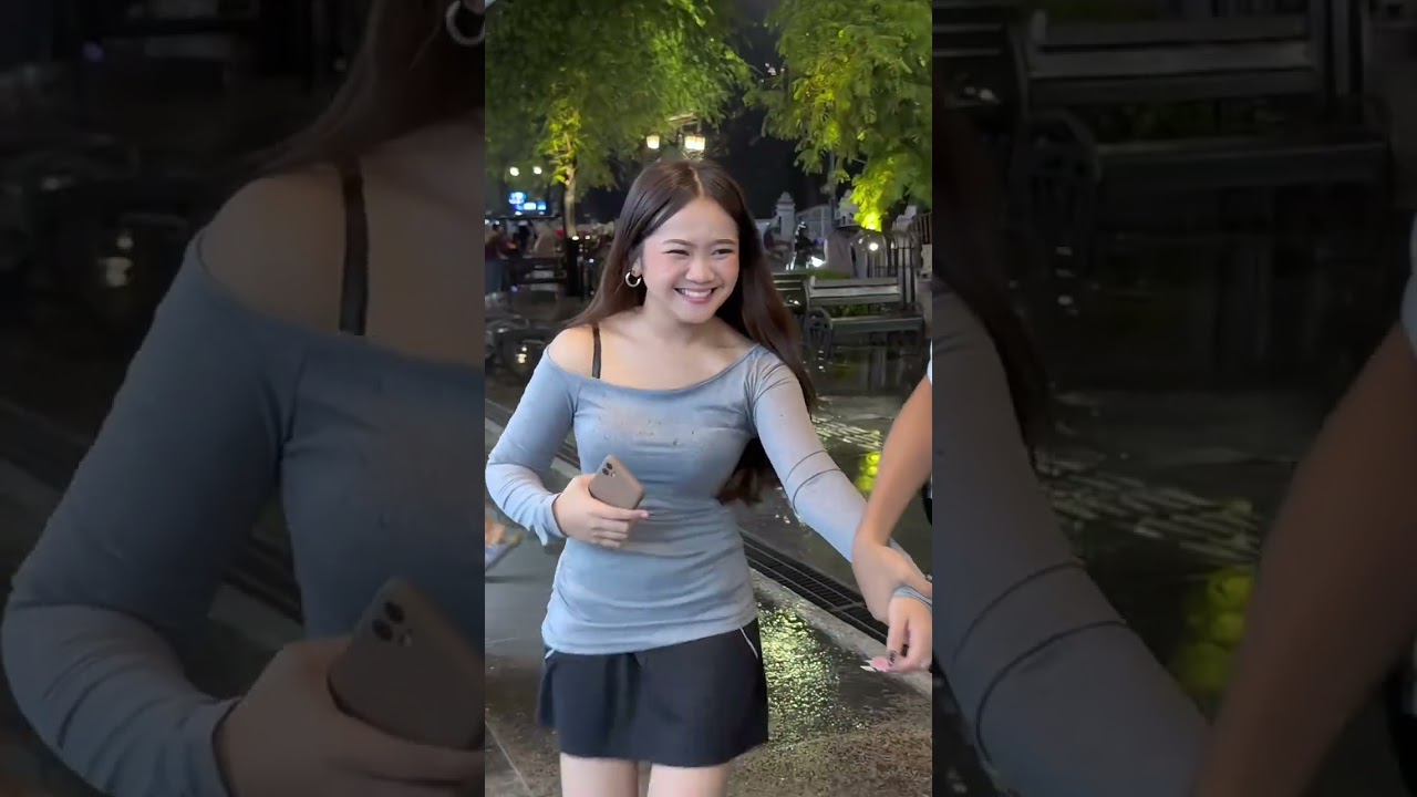 trò đùa hù gái xinh