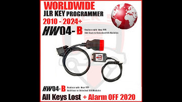 Lock50 HW04 B RFA Module Flashing and Adding Removing keys jlr Evouque 2020 Demo