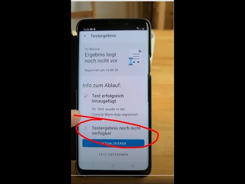 Gelöst: Coronatest -Testergebnis noch nicht verfügbar. Einwilligung fehlt