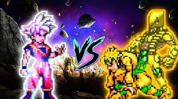 Goku DBS V3.5 (all form) VS Dio K1 (V2) in Jump Force Mugen 🔥