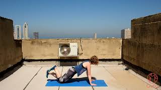 Eccentric half push up