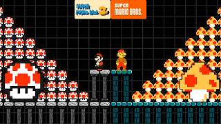 EVERY Power Ups in RETRO Style! | Super Mario Maker 2 Course Experiment!