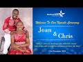 JOAN CHRIS NYOMBO CEREMONY
