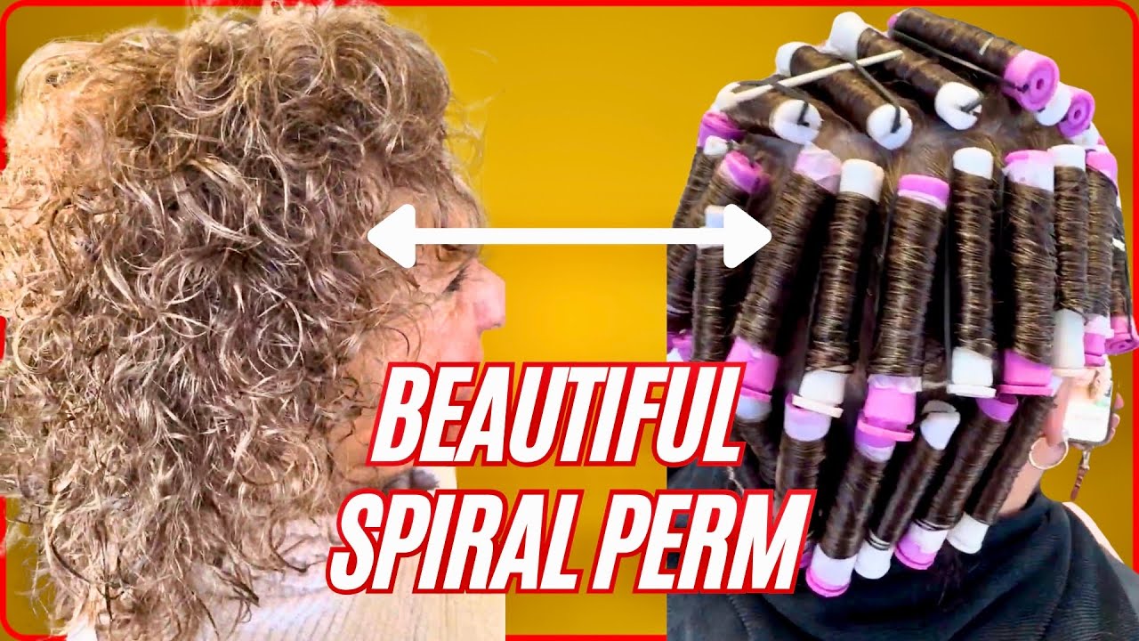 ИДЕАЛЬНЫЕ ЛОКОНЫ Вперед! Освоение искусства химической завивки волос | Спиральная химическая зави...