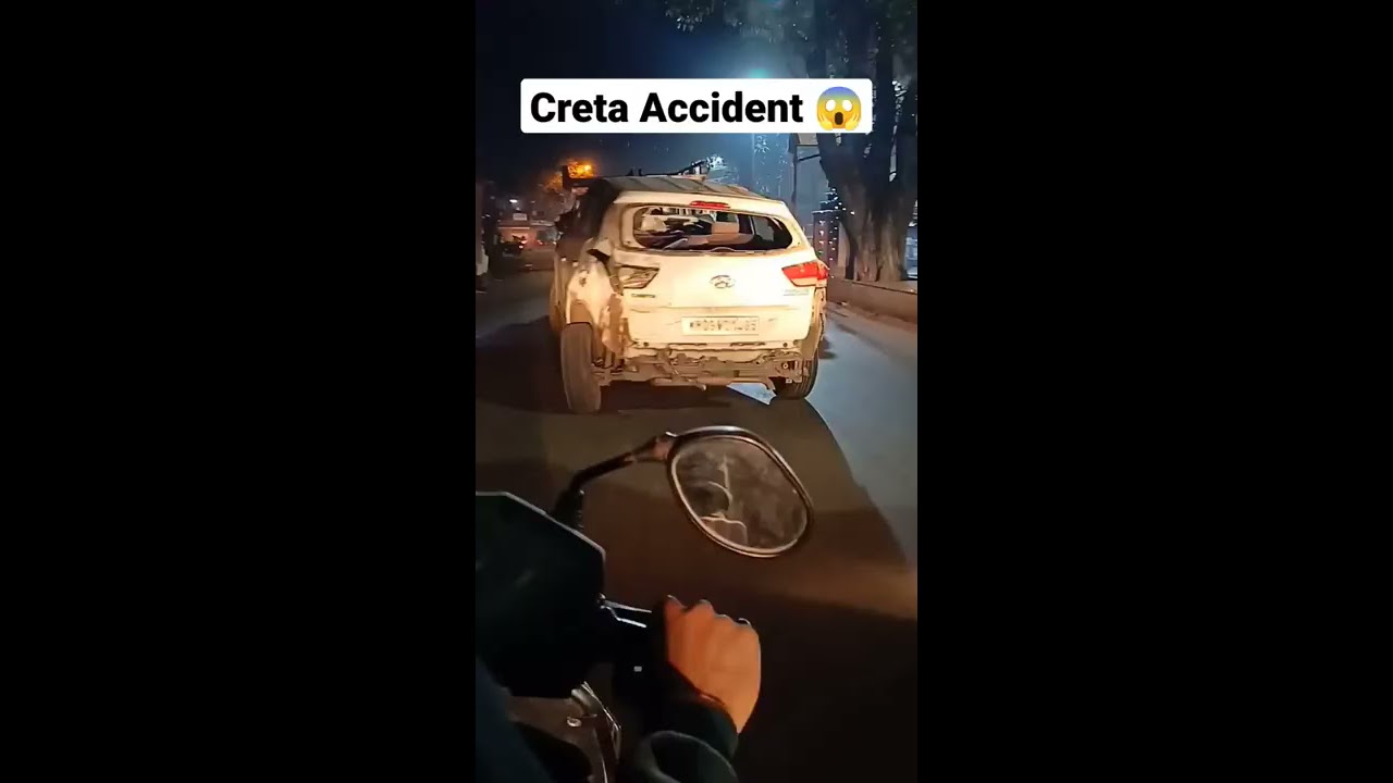 Creta Accident Car Hyundaicreta Hyundai Shorts Viralshorts
