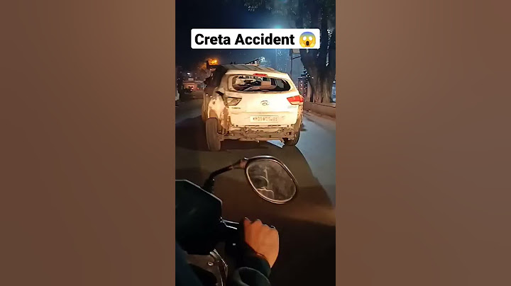 Creta Accident 😱 | Car Accident #creta #hyundaicreta #hyundai  #car  #shorts #viralshorts