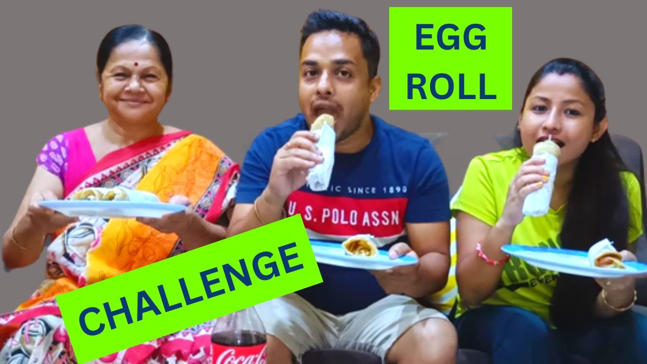 6 Egg Roll Challenge Egg Roll Eating Challenge Food Challenge