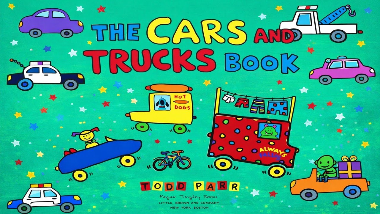 The Cars and Trucks Book | Animated Book | Read Aloud
