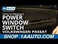 How to Replace Power Window Switch 1998-2005 Volkswagen Passat