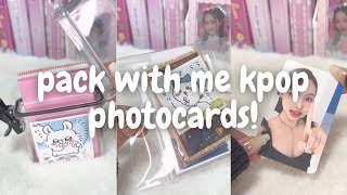 ✨ packing kpop photocards ! #53 [asmr] (tiktok compilation) | minsbymon