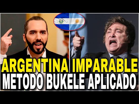 ARGENTINA IMPARABLE: MÉTODO BUKELE LOGRA REDUCE LA CRIMINALIDAD EN UN SOLO MES  Impresionante