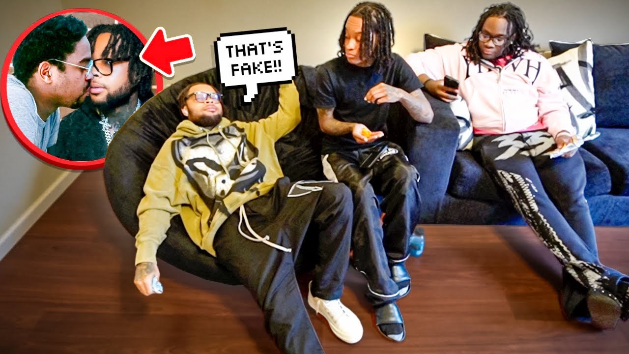 I Leaked A Picture Of Amar Kissing Another Man In Front Of The Gang..