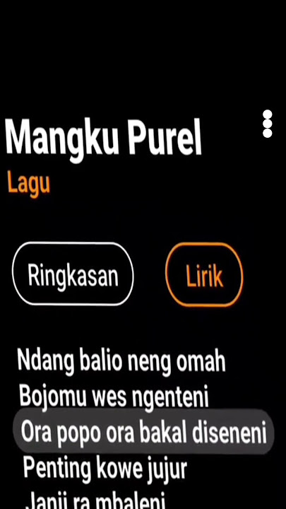 lirik lagu mangku purel