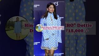 Hina Khan Serves Classic Retro Vibes in Polka Dot Mini Dress #hinakhan #fashion #hina #trending