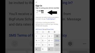 How To Sign In Bigfuture School App