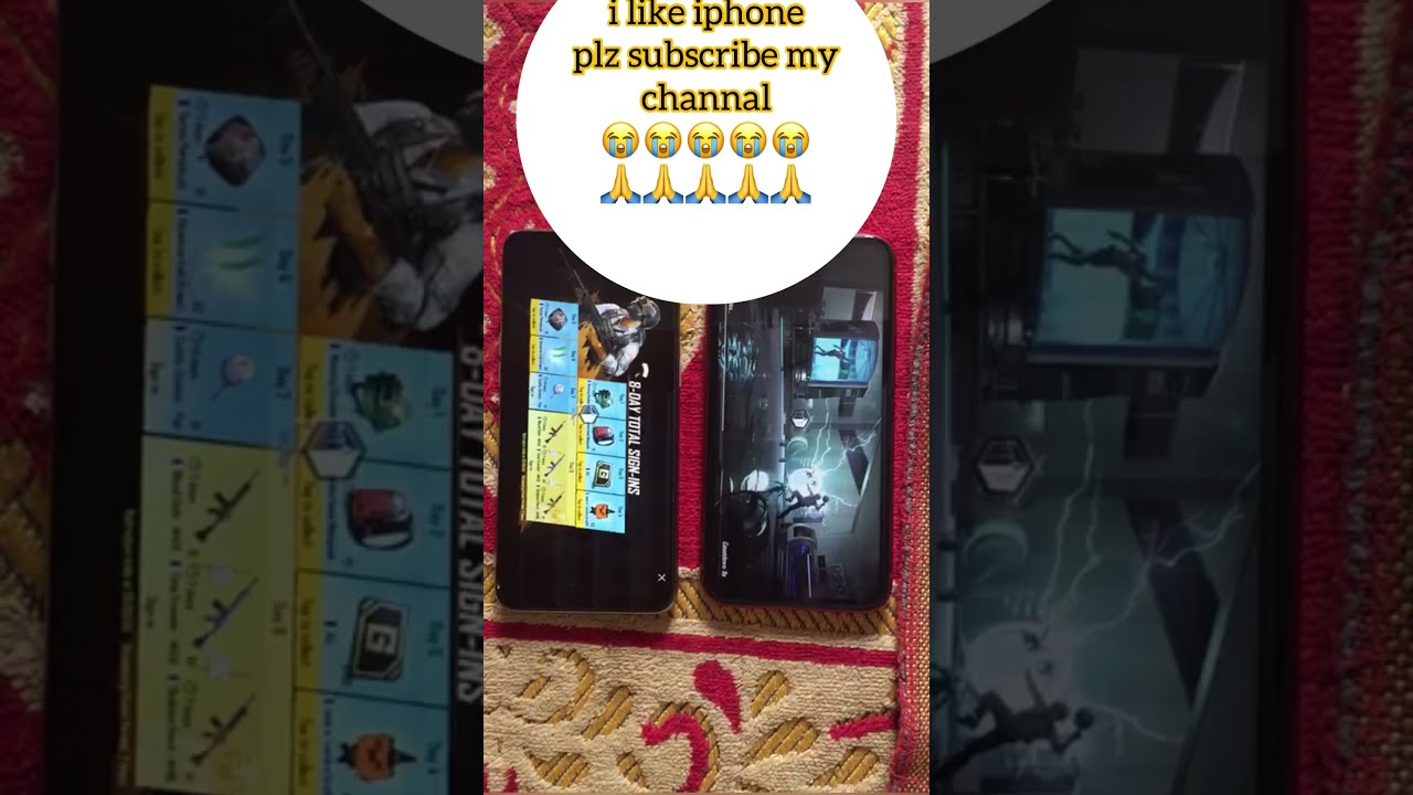 iphone 11 vs oppo f9 pro pubg speed test 🤧#shorts