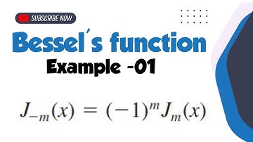 Recurrence relation example-01 ||Bessel
