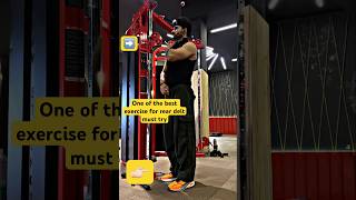 One of the  unseen rear delt exercise but very effective try karo #youtubeshorts