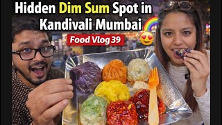 Hidden Dim Sum Spot in Kandivali Mumbai 🌈|Vlog-39 #acchelogvlogs #indianstreetfood #youtube #mumbai 