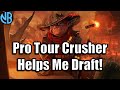 Undefeated pro tour drafter helps me draft thunder junction ft greg michel from systemmagic