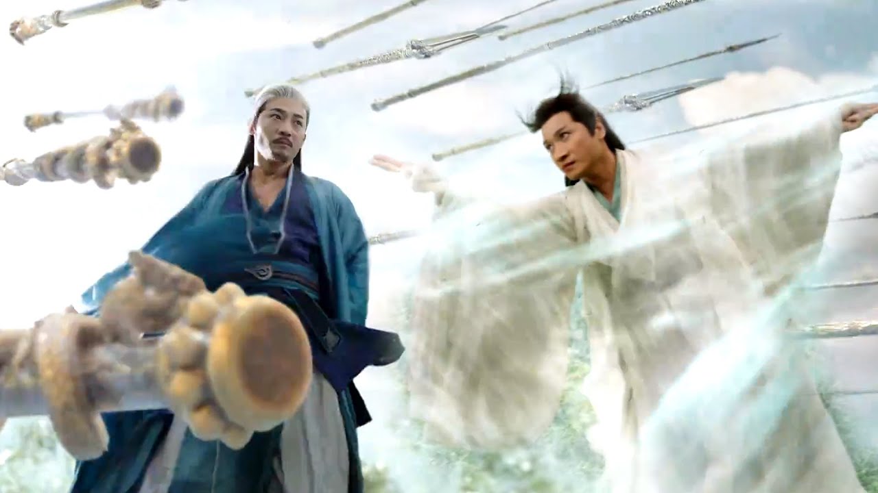 爆燃武俠片！深山老頭對戰隱世仙人，竟使千里内寸草不生！#chinesedrama #武侠 #movie #功夫 #动作 #kungfu