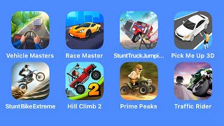 Vehicle Masters, Race Master, Stunt Truck Jumping, Pick Me Up 3D, Stunt Bike Extreme, Hill Climb 2, screenshot 5