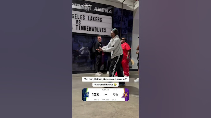 Turns out it was Wolves in 5 😤 #timberwolves #lakers #anthonyedwards #lebronjames #lukadoncic #nba