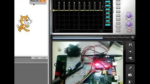 RPi+ScratchGPIO Servo control