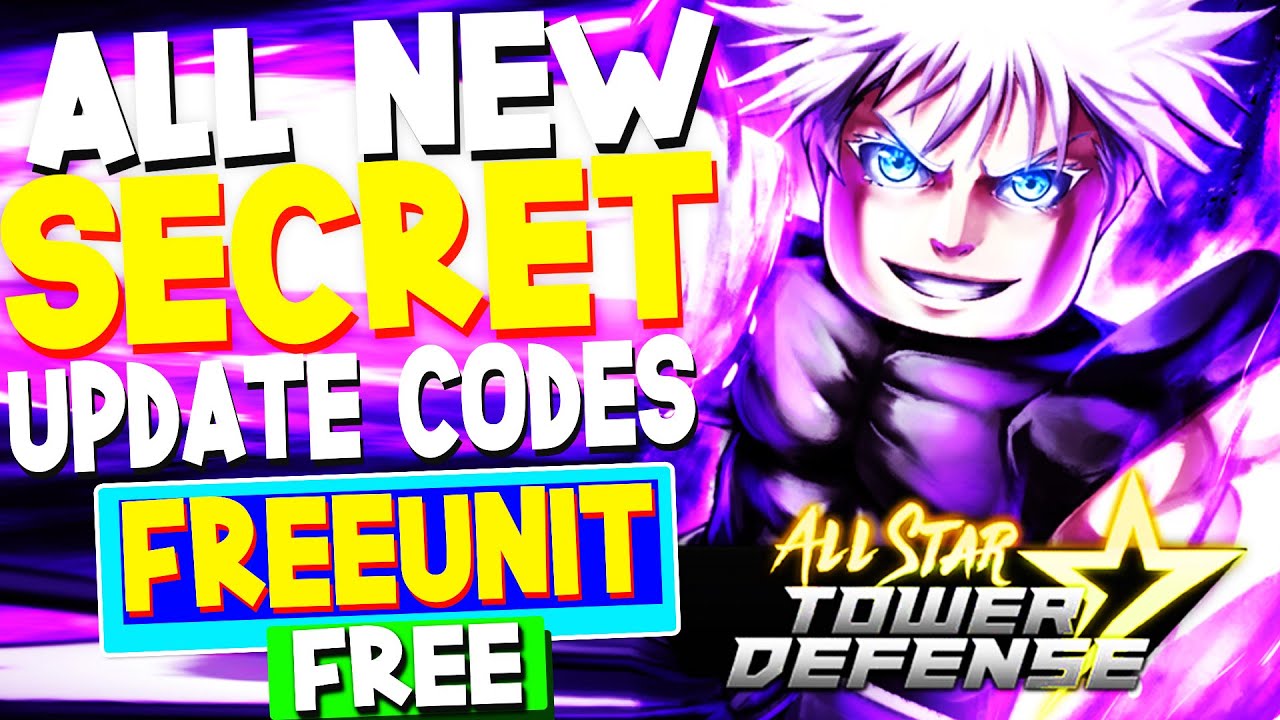ALL NEW *EXCLUSIVE CODE UNIT* UPDATE CODES In ALL STAR TOWER DEFENSE CODES!  (ROBLOX) 