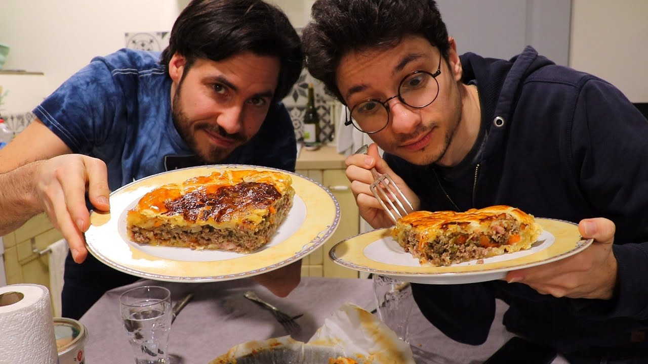 Je cuisine une TOURTE AU BOEUF chez François