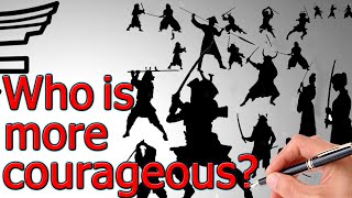Details Who is more courageous - Zen Story Guide