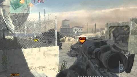 mw3 quickscoping barrett dome